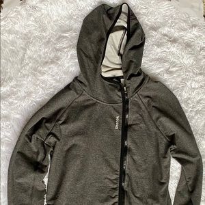 Reebok side zip hoodie